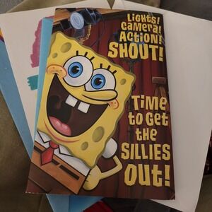 Lot of 6 Birthday Cards Musical Spongebob Puppy Dog Funny Adult Humor NEW Jane